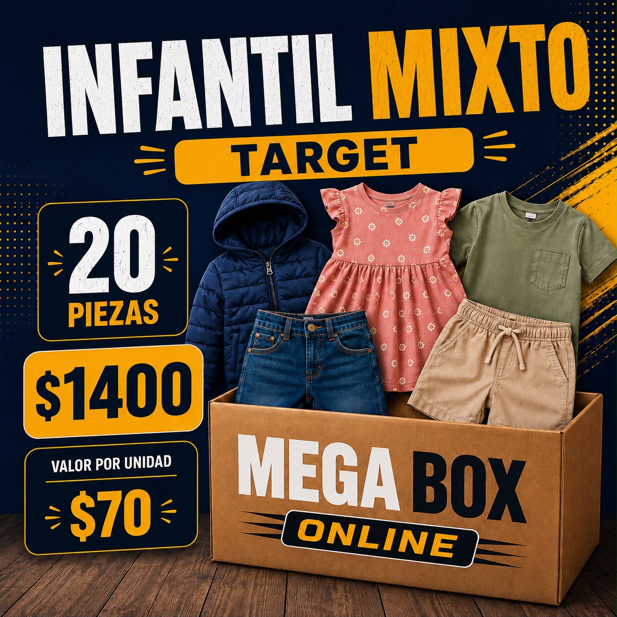 TARGET INFANTIL 20 MIXTO