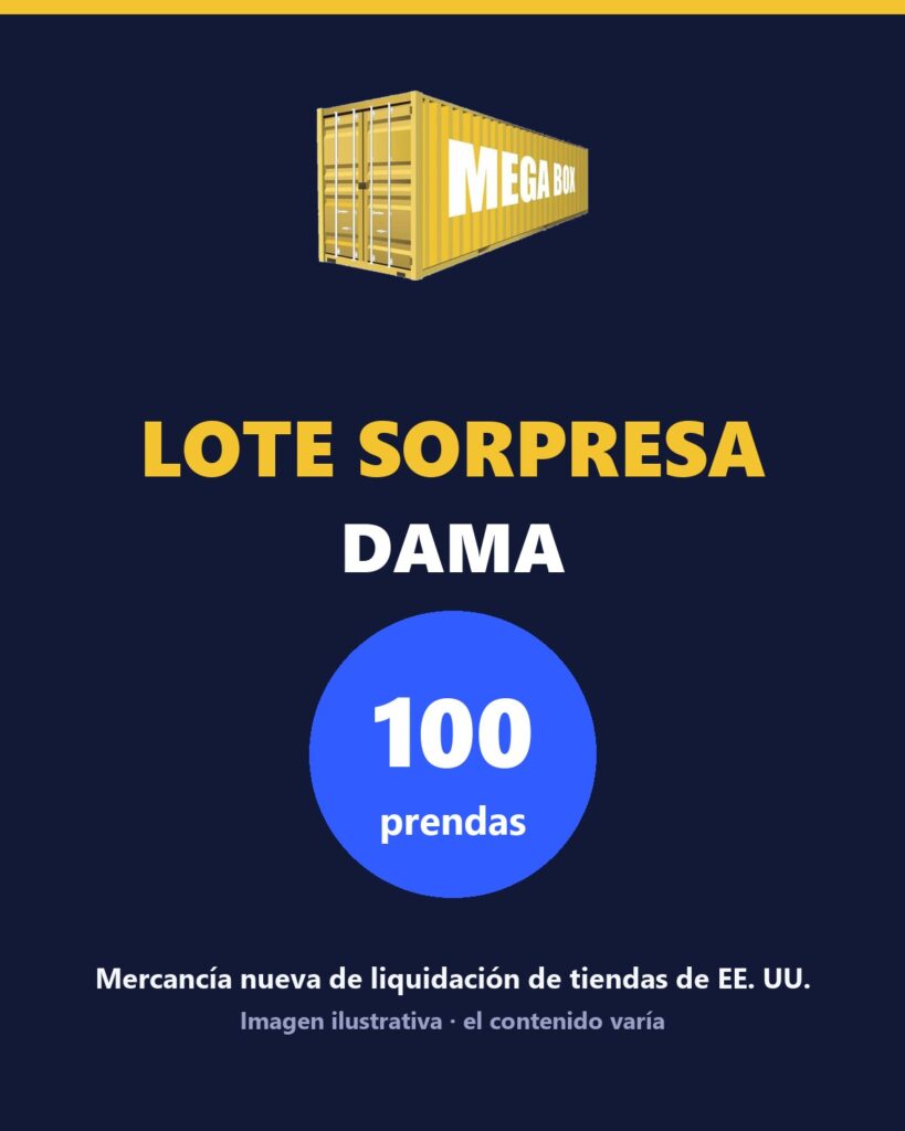 Portada ilustrativa Lote Sorpresa dama 100